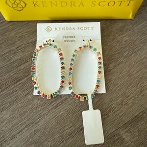 NWT Sample Kendra Scott multicolor Danielle earrings